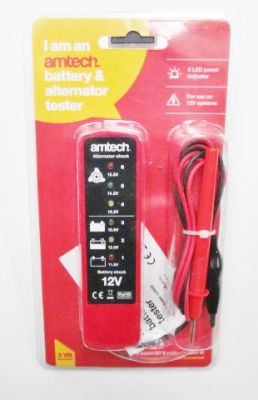 Amtech 12 Volt Battery and Alternator Analyser L4300