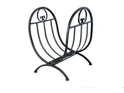 Wrought Iron 4 Leg Fold up Log Carrier 30043