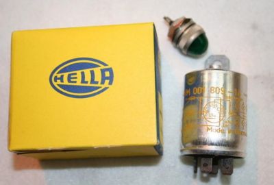 Hella 24volt indicator relay &amp; warning lamp 4NM 001 809-4