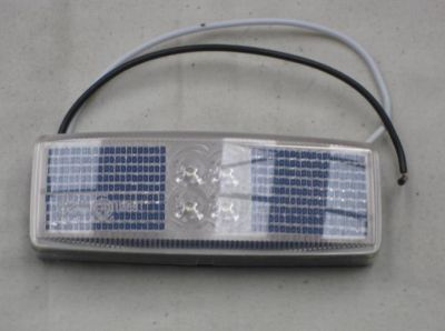 LED white marker lamp 12/24 volt