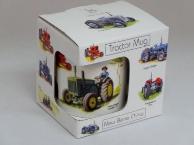 Fine China 6 models Classic Tractor Collage Mug Gift Boxed