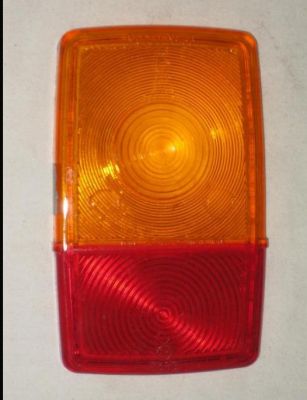 Rubbolite red &amp; amber lens for cab mounted lamp 1314 Model 63