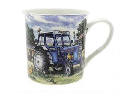 Fine Art mug Ford 4000 Tractor on the farm