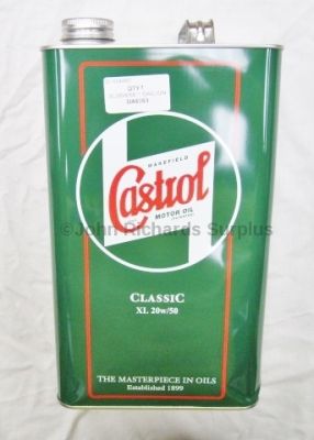 Castrol Engine Motor Oil XL 20W - 50 1 Gallon DA6260