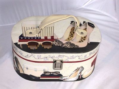 World Travel Design Oval Jewellery Box / Storage TC407