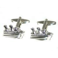 Titanic Anniversary Ship Themed Novelty Cufflinks