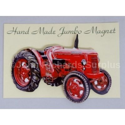 Handmade wooden Jumbo Magnet David Brown 30D Tractor