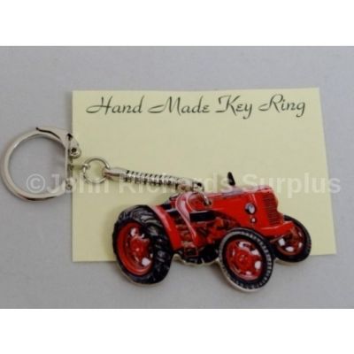 Handmade wooden key Ring David Brown 30D Tractor