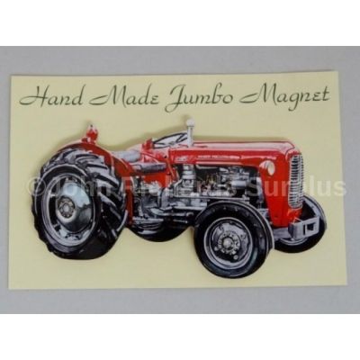 Handmade wooden Jumbo Magnet Massey Ferguson 35X