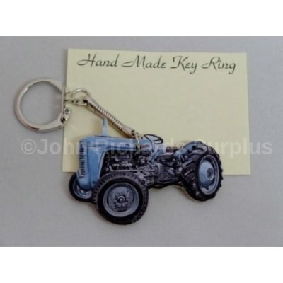 Handmade wooden key Ring Ferguson 35 Tractor