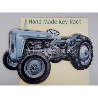 Handmade wooden key rack Ferguson 35 Tractor