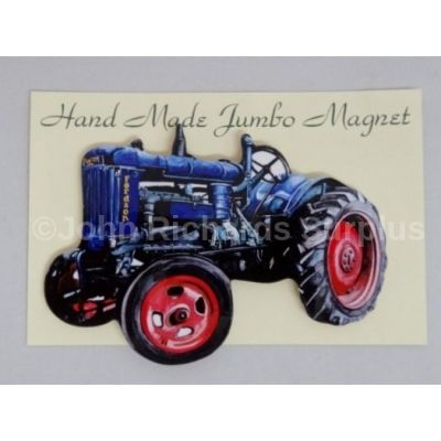 Handmade wooden Jumbo Magnet Fordson EN27 Tractor