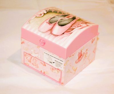 Ballet Shoes Musical Jewellery Box YJB174