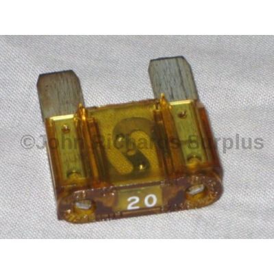 Yellow Maxi Fuse 20amp YQG10007