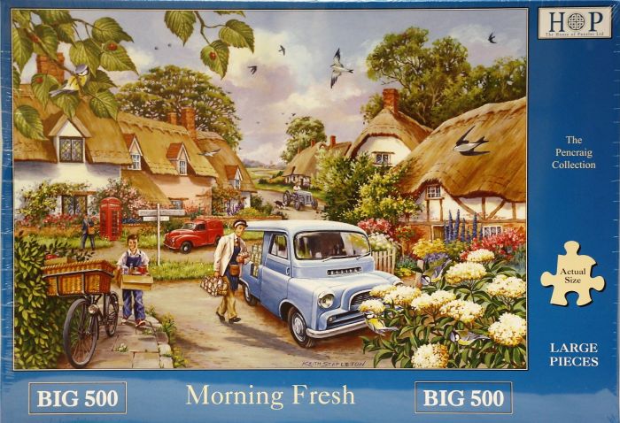 Morning Fresh Big 500 Piece Jigsaw Puzzle Bedford CA Minor 1000 ...